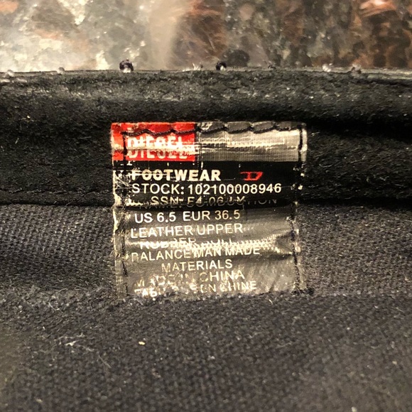 Diesel Black Heels - Picture 6 of 6